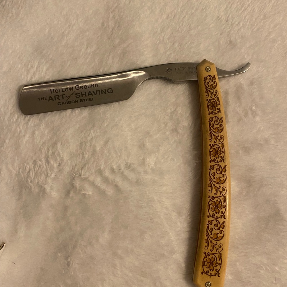 Yellow Straight Razor - Picture 3 of 4